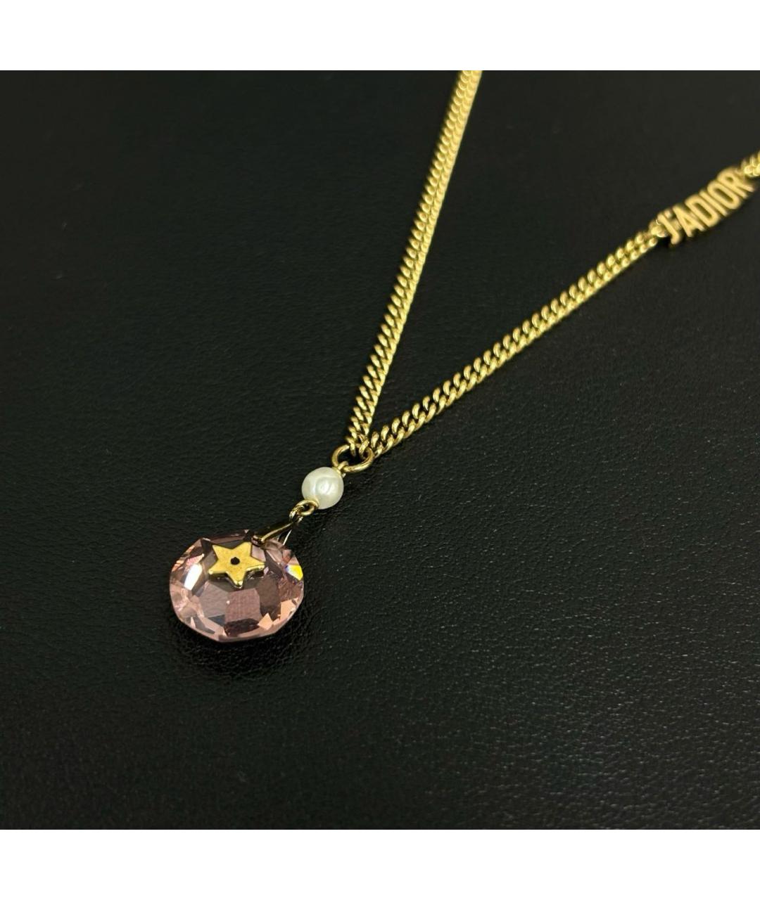 CHRISTIAN DIOR Золотое колье, фото 3