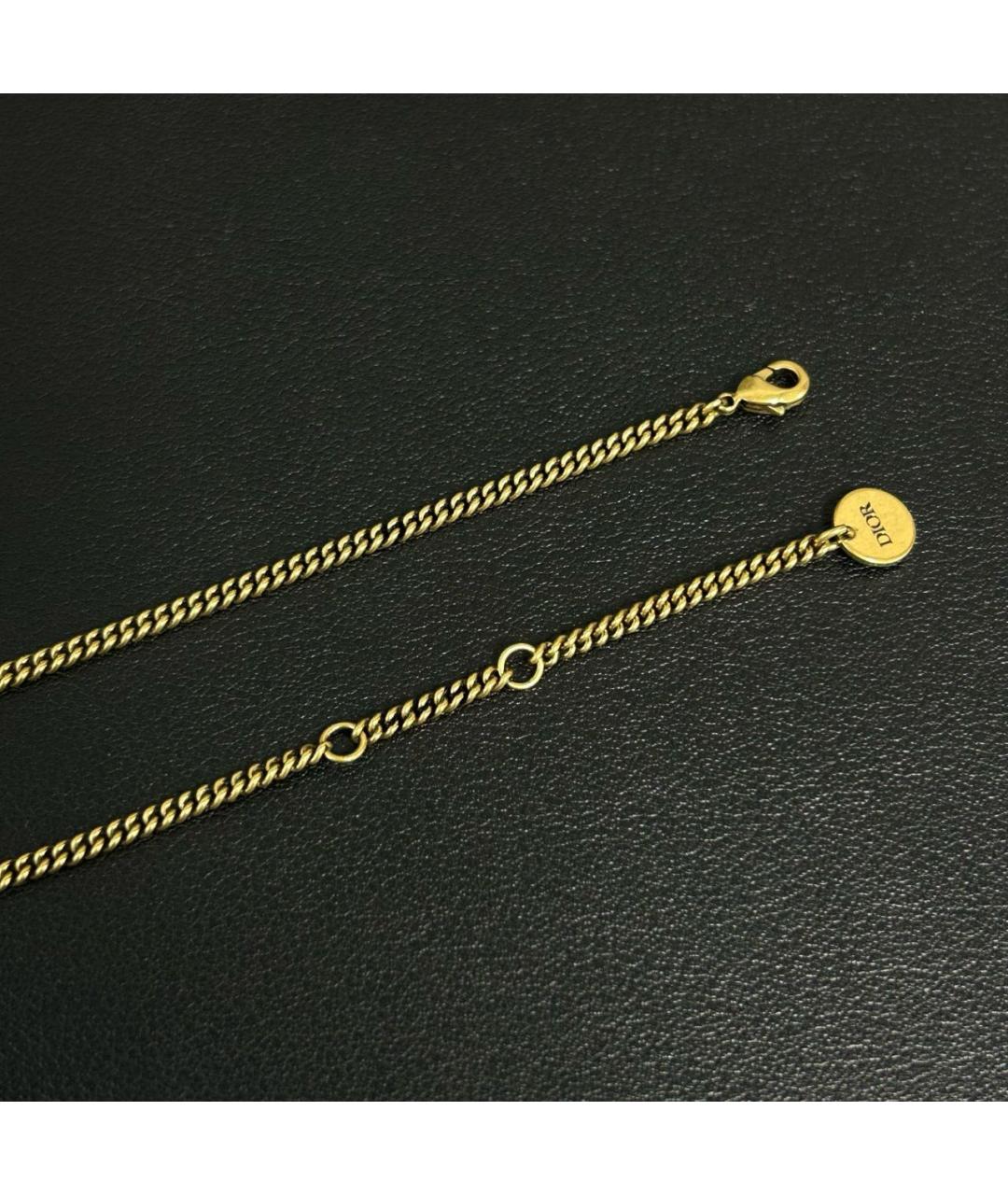 CHRISTIAN DIOR Золотое колье, фото 4