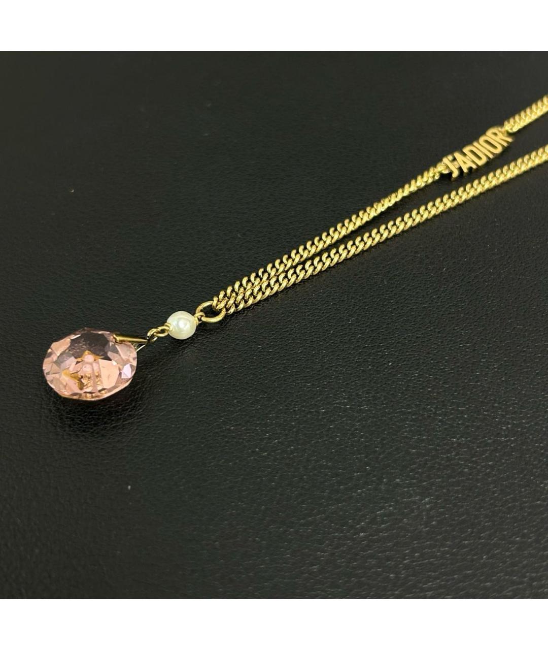 CHRISTIAN DIOR Золотое колье, фото 2