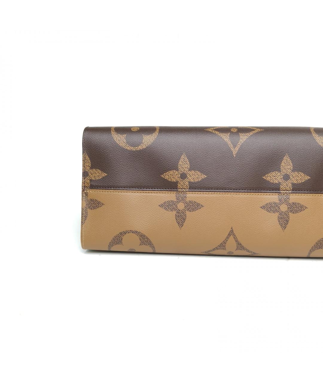 LOUIS VUITTON Коричневая сумка тоут, фото 6