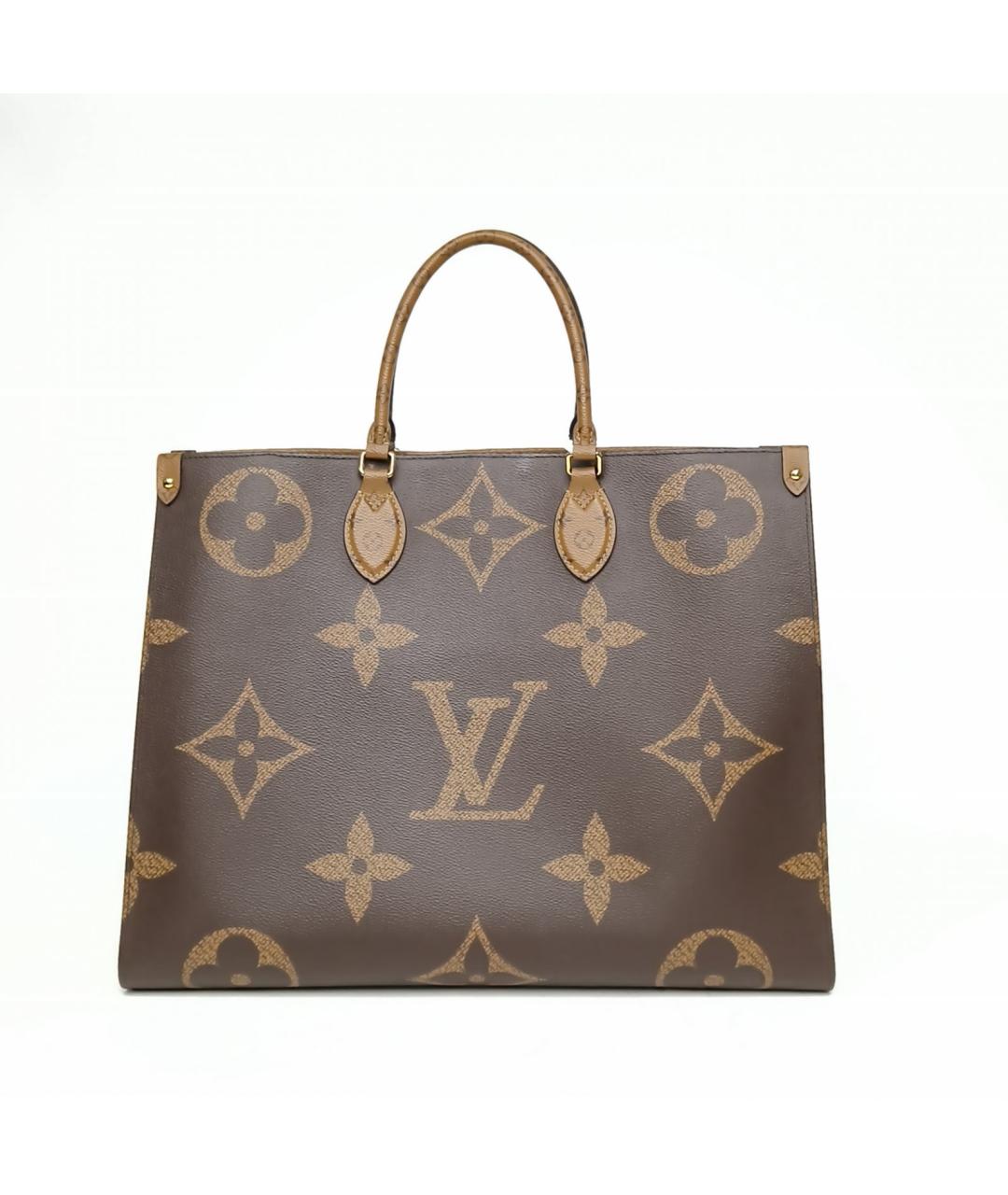 LOUIS VUITTON Коричневая сумка тоут, фото 2