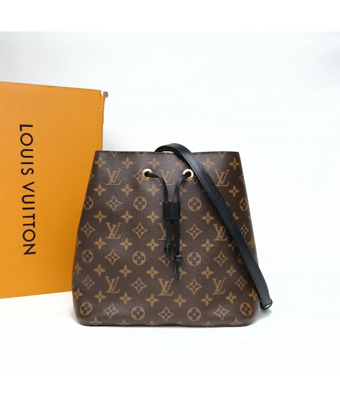 LOUIS VUITTON Коричневая сумка через плечо, фото 8