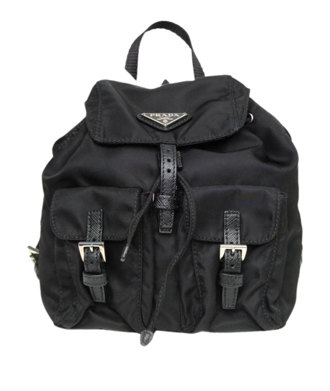 PRADA Черный рюкзак, фото 1