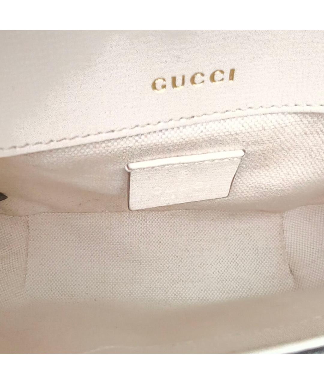 GUCCI Белая сумка через плечо, фото 9