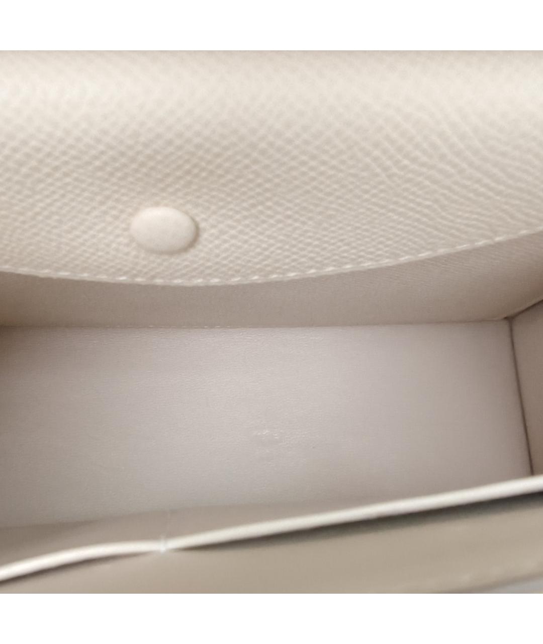 HERMES Бежевая кожаная сумка через плечо, фото 6