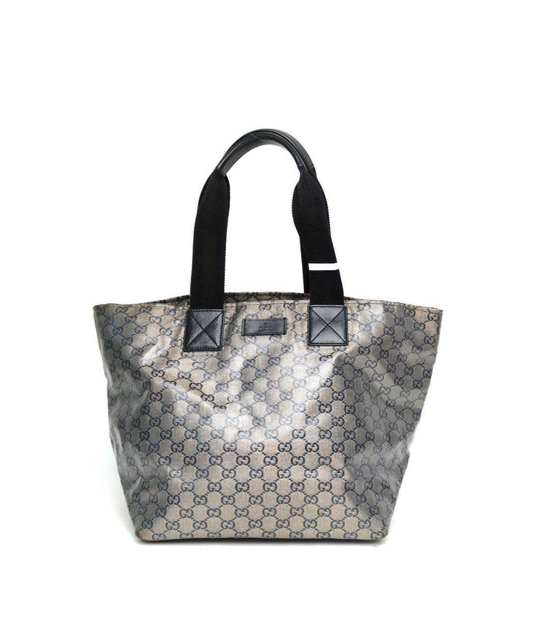 GUCCI Серебряная сумка тоут, фото 2