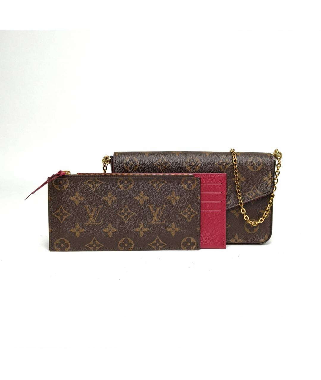 LOUIS VUITTON Коричневая сумка через плечо, фото 2