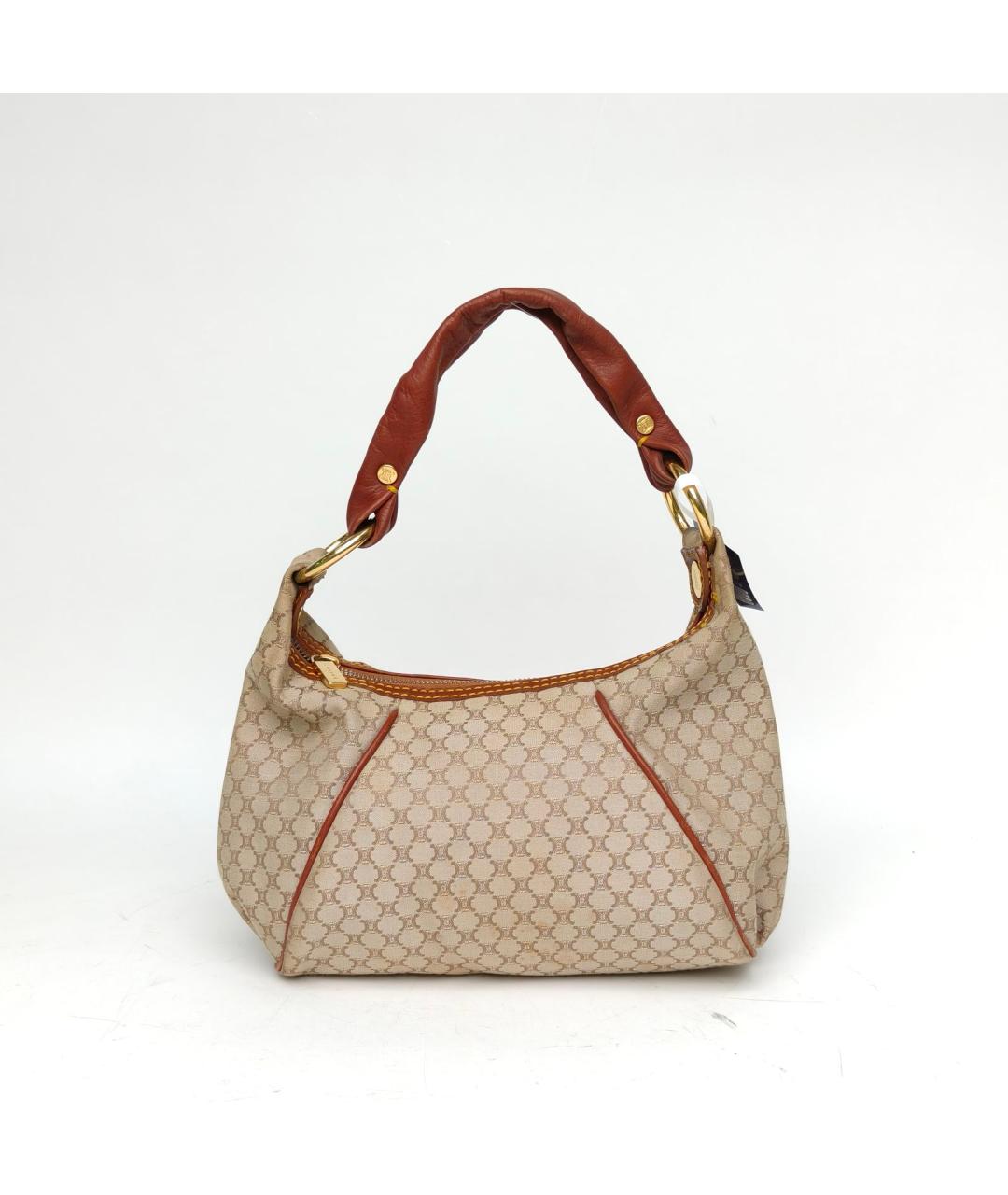 CELINE Бежевая сумка через плечо, фото 2