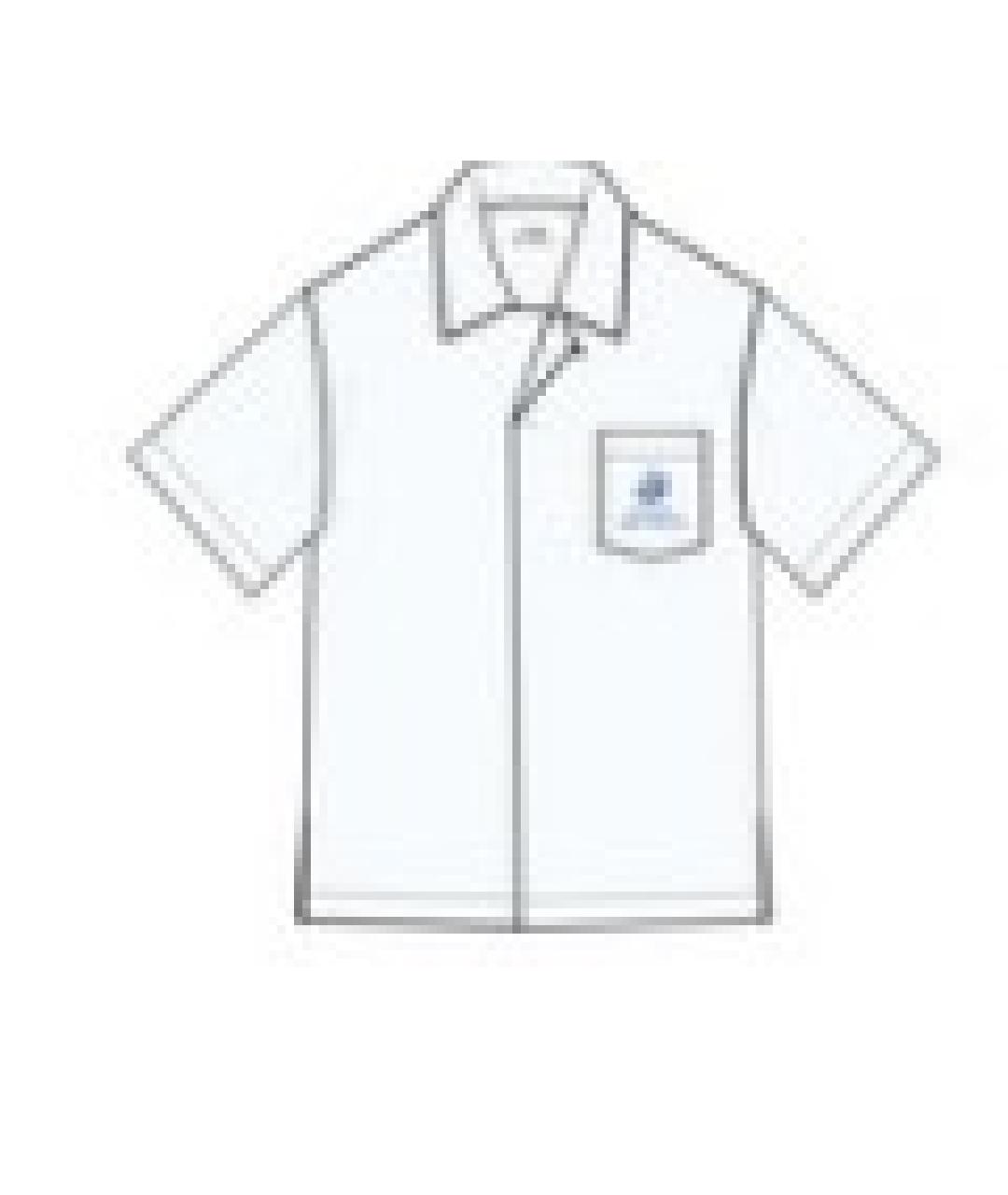 CASABLANCA Белая хлопковая классическая рубашка, фото 5