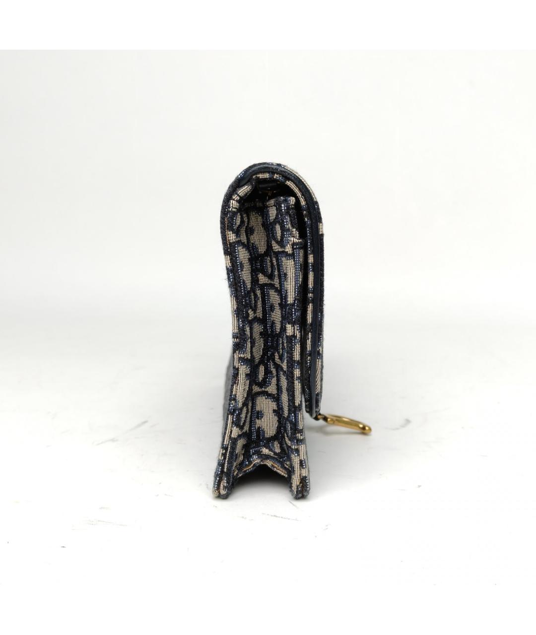 CHRISTIAN DIOR Синяя сумка через плечо, фото 5