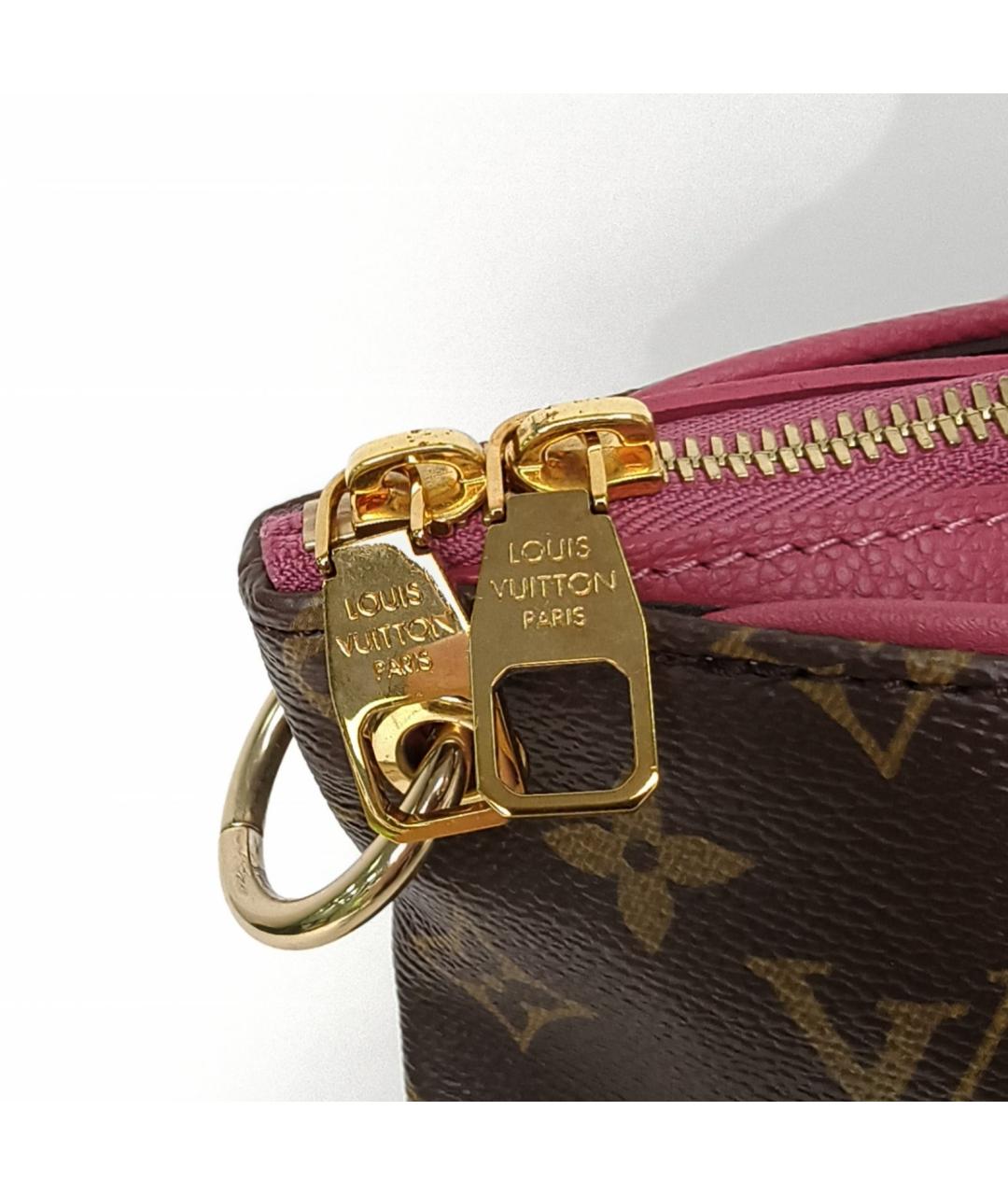 LOUIS VUITTON Коричневая сумка с короткими ручками, фото 7