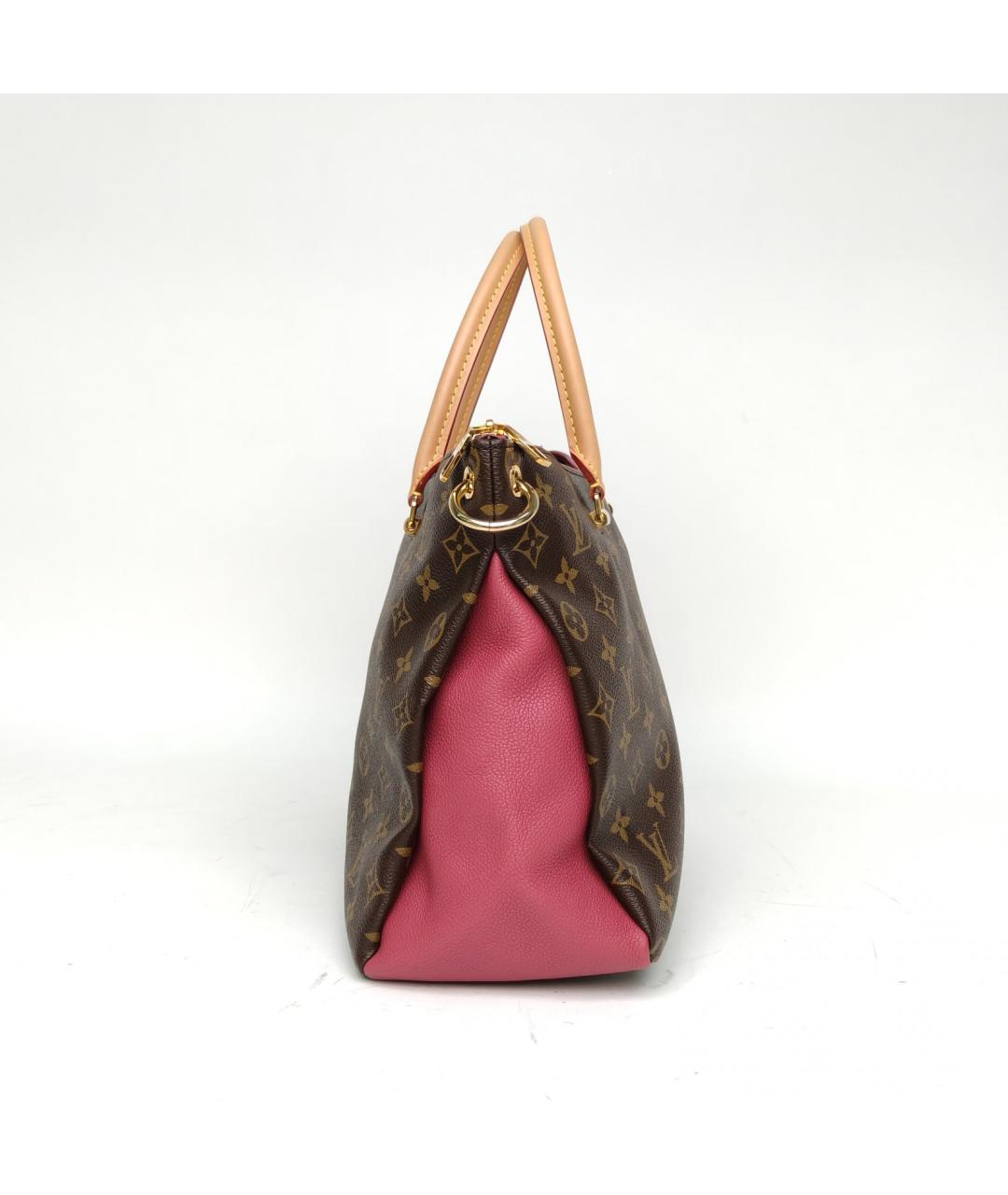 LOUIS VUITTON Коричневая сумка с короткими ручками, фото 5