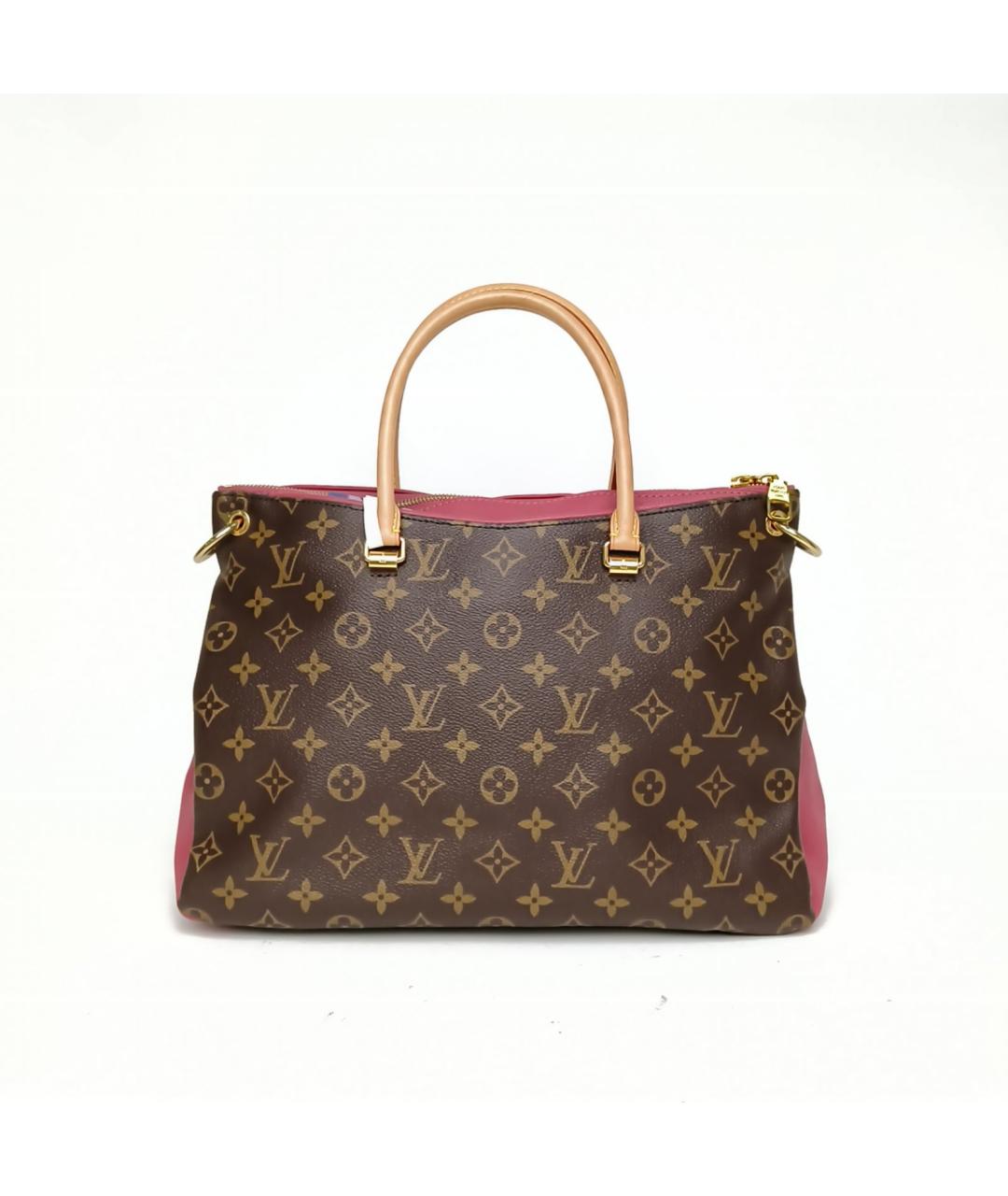 LOUIS VUITTON Коричневая сумка с короткими ручками, фото 4