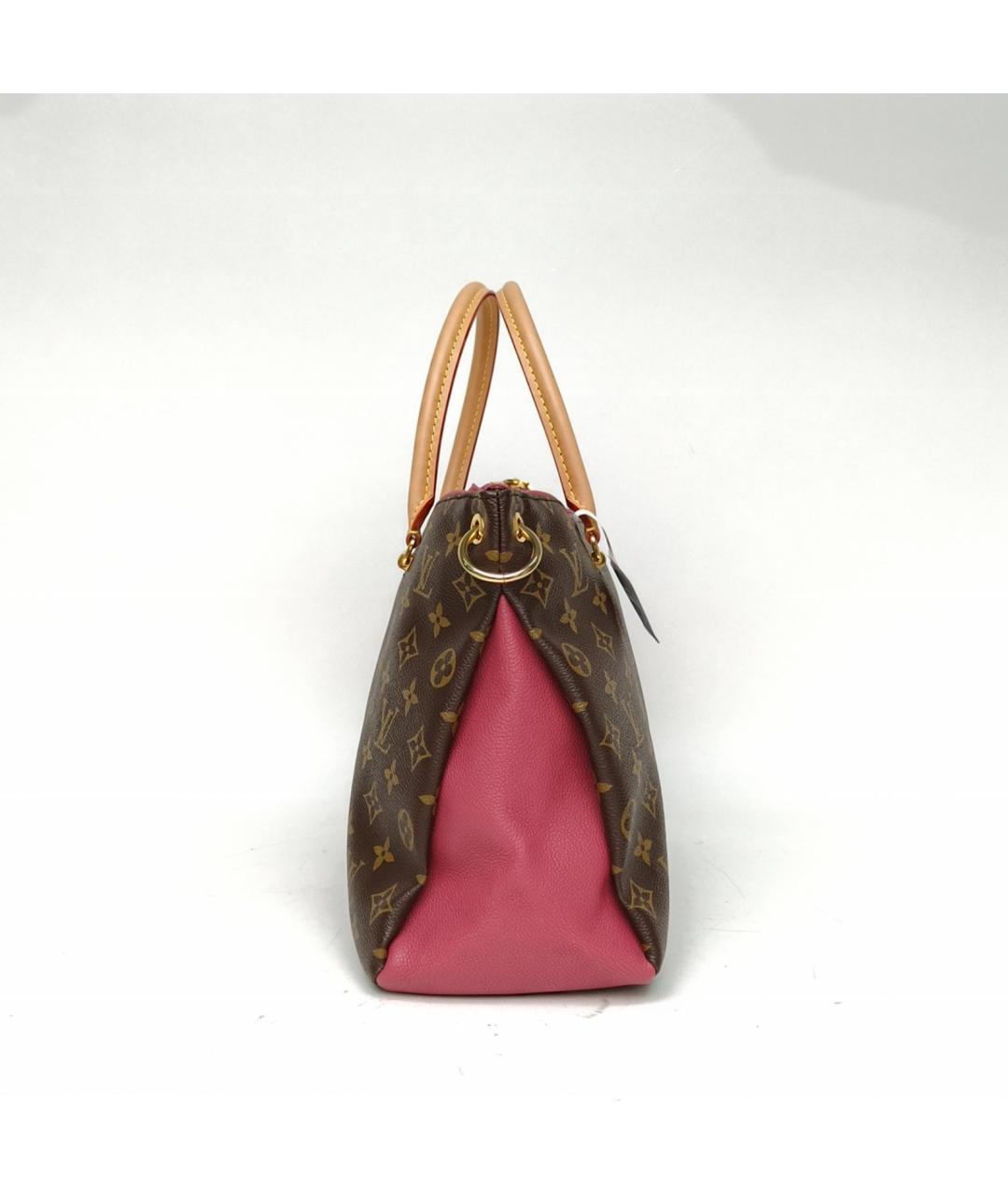 LOUIS VUITTON Коричневая сумка с короткими ручками, фото 3