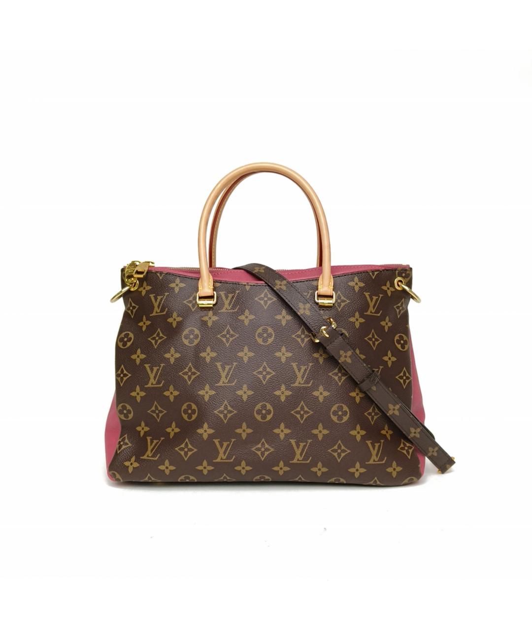 LOUIS VUITTON Коричневая сумка с короткими ручками, фото 2