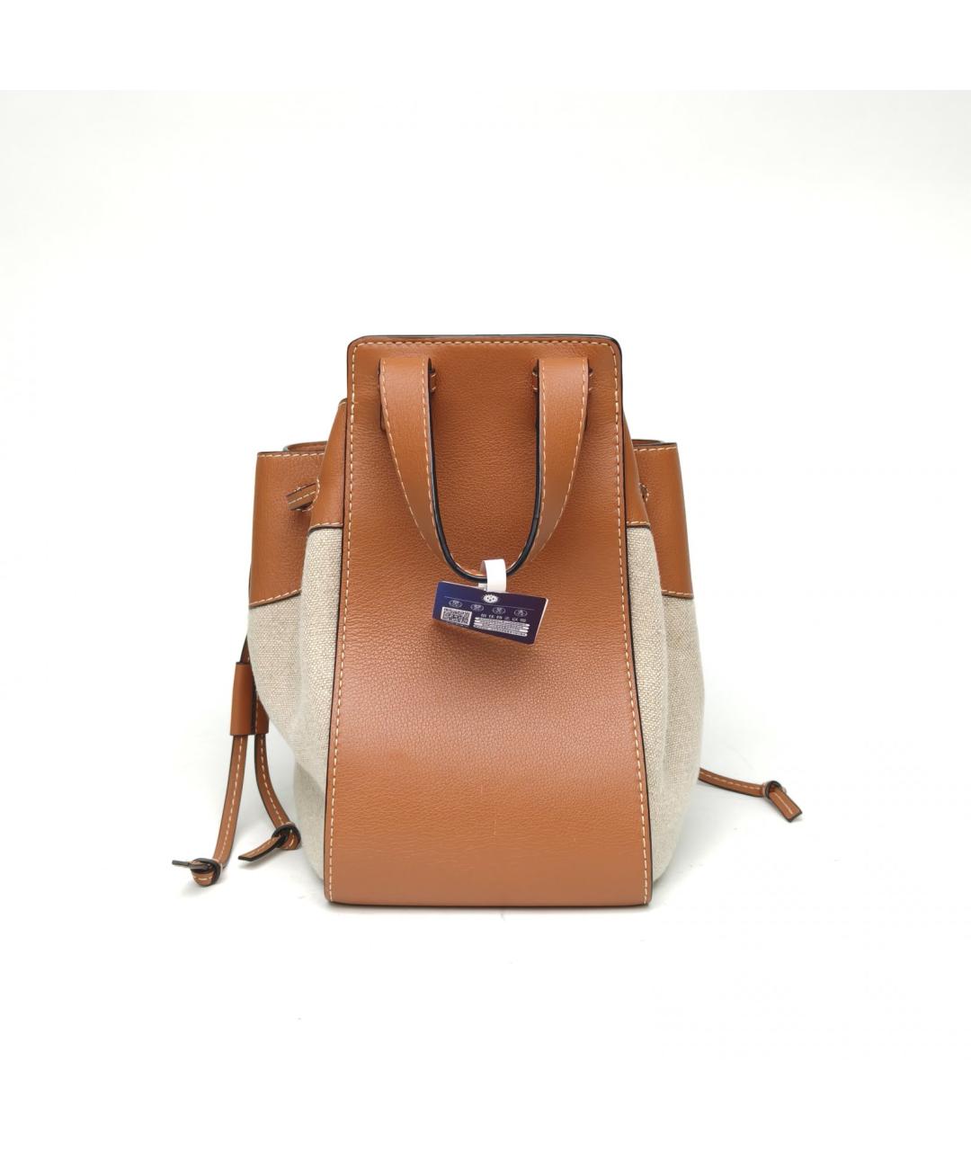 LOEWE Коричневая сумка через плечо, фото 3