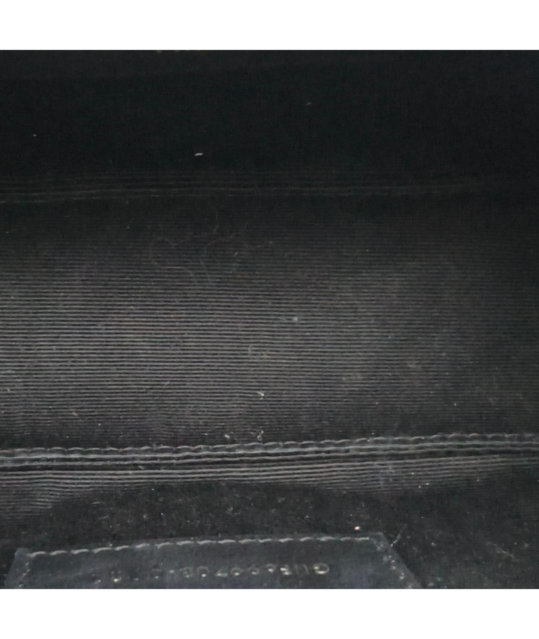 SAINT LAURENT Черная кожаная сумка через плечо, фото 5