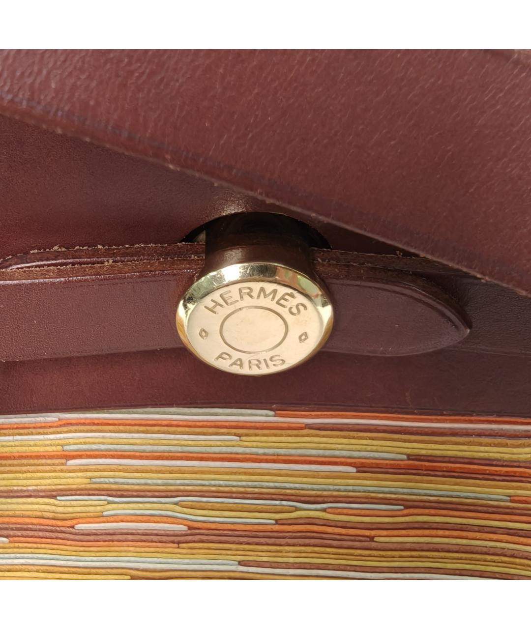 HERMES Мульти тканевая сумка через плечо, фото 8