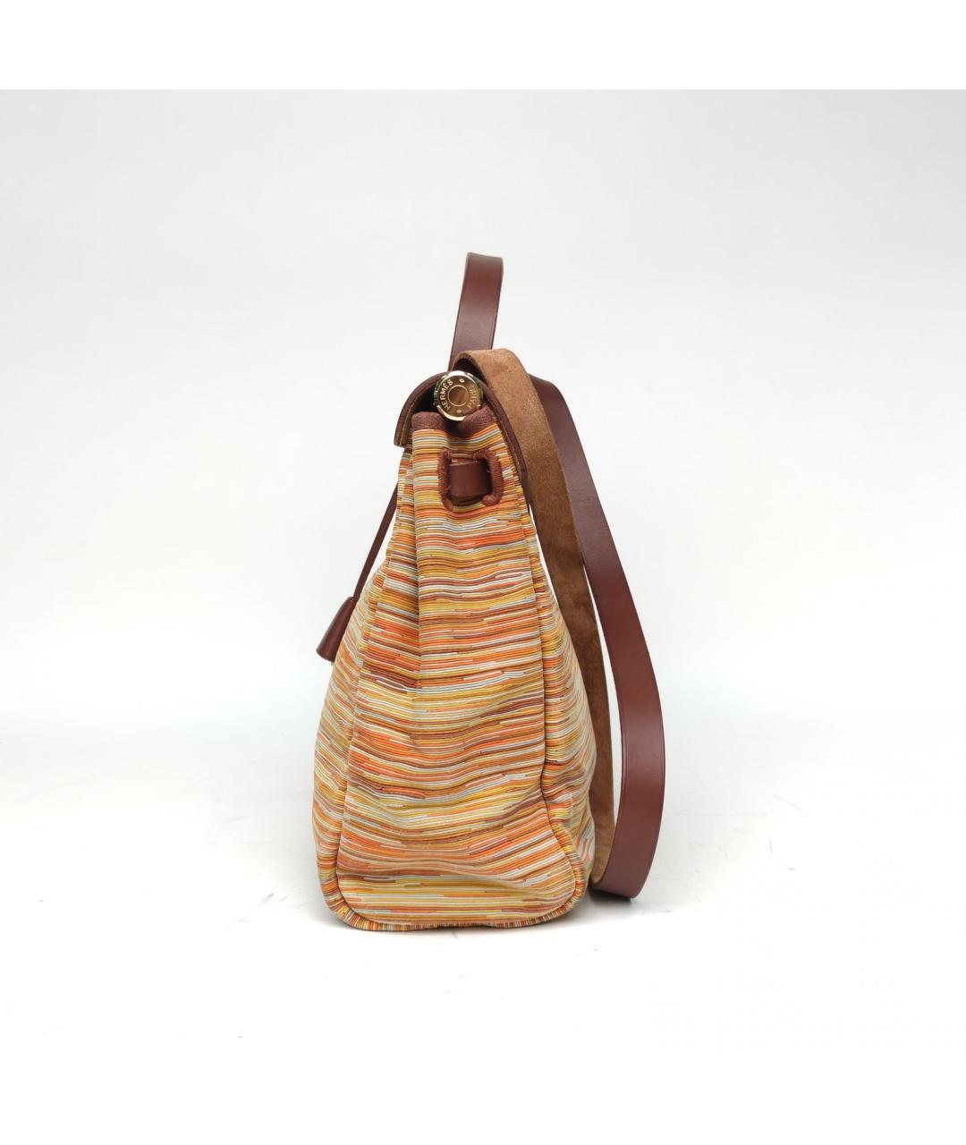 HERMES Мульти тканевая сумка через плечо, фото 4