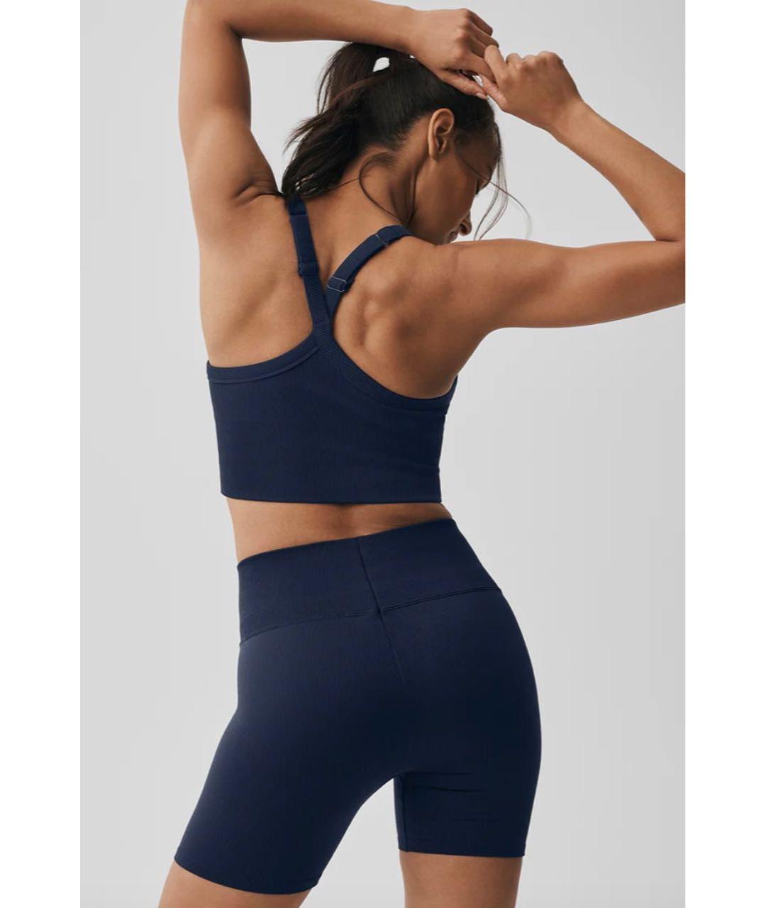 ALO YOGA Темно-синий синтетический спортивные костюмы, фото 4