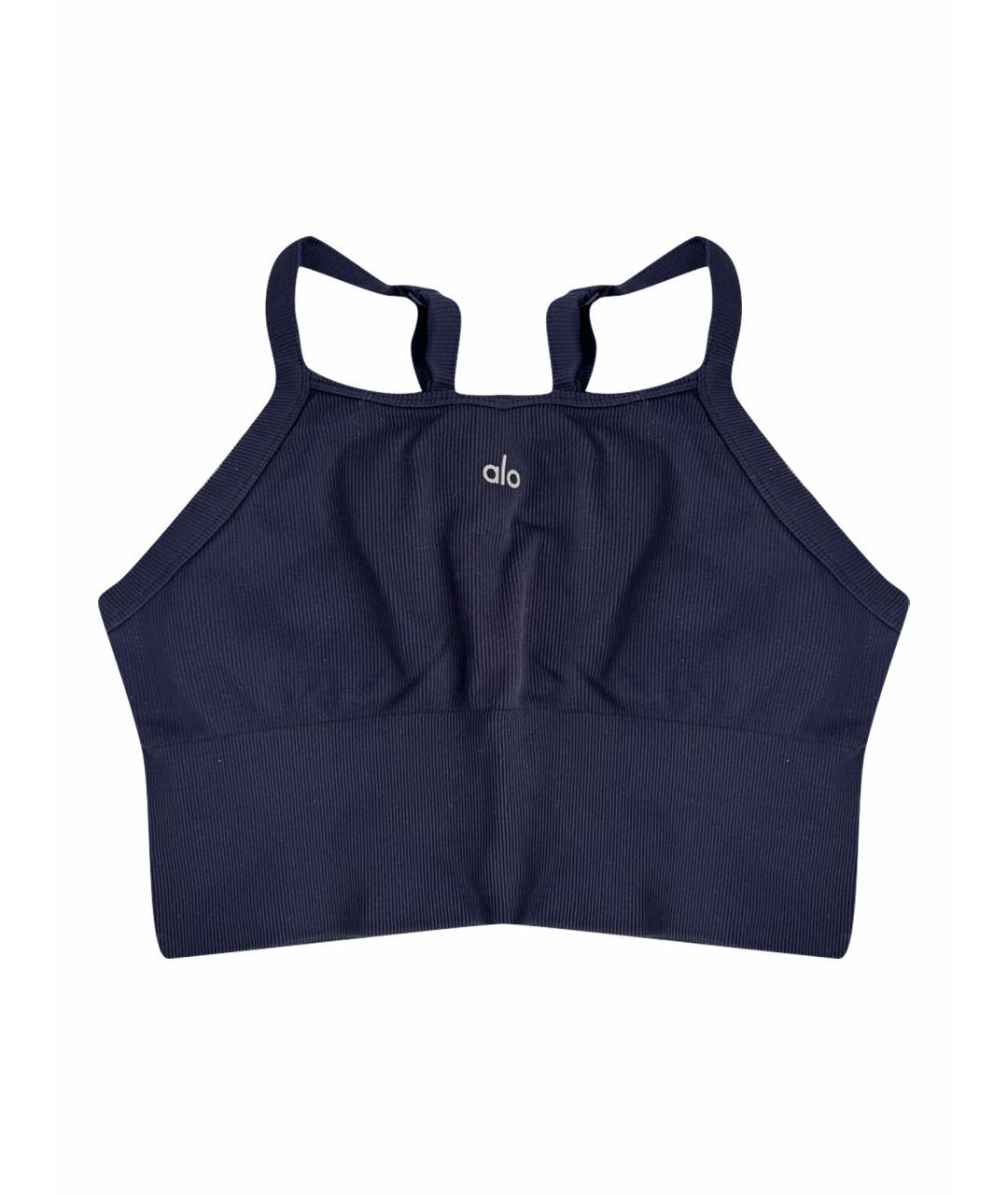 ALO YOGA Темно-синий синтетический спортивные костюмы, фото 1