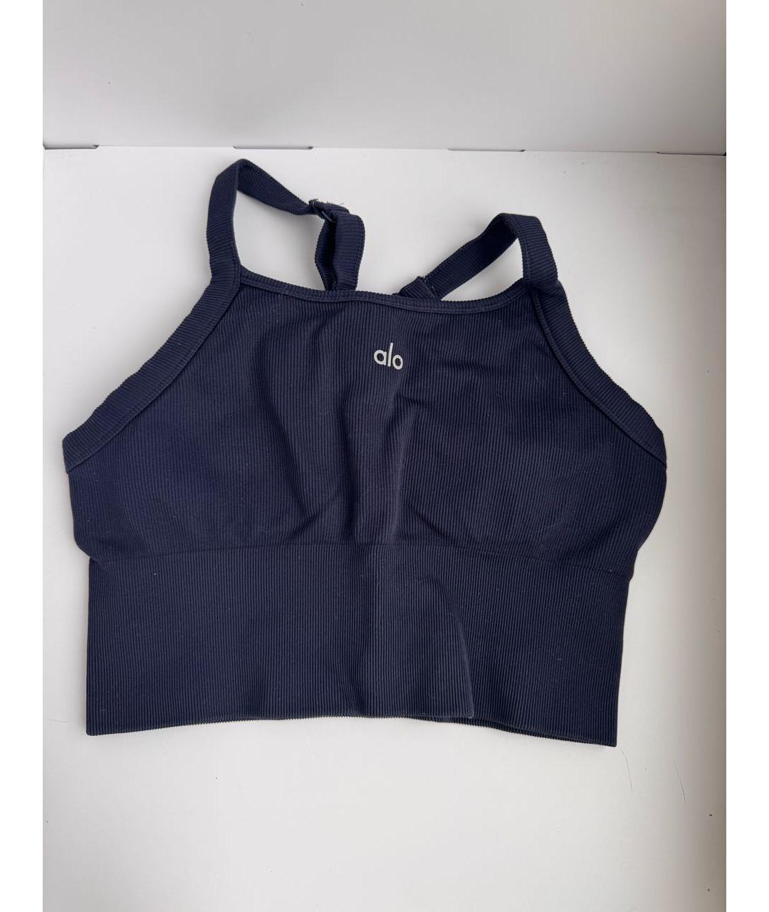 ALO YOGA Темно-синий синтетический спортивные костюмы, фото 6