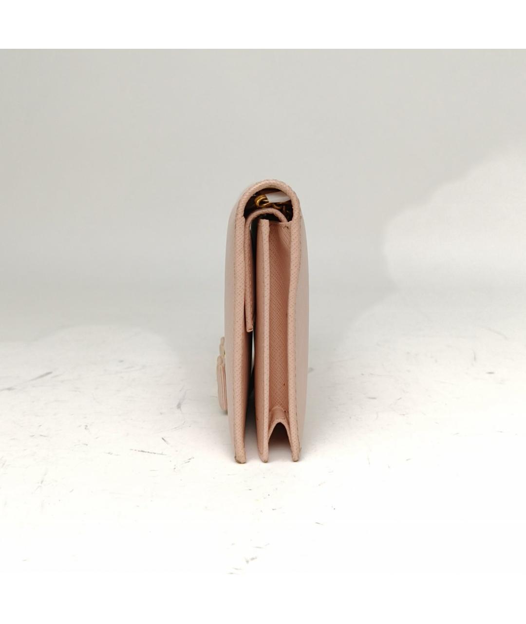 FERRAGAMO Розовая кожаная сумка через плечо, фото 3
