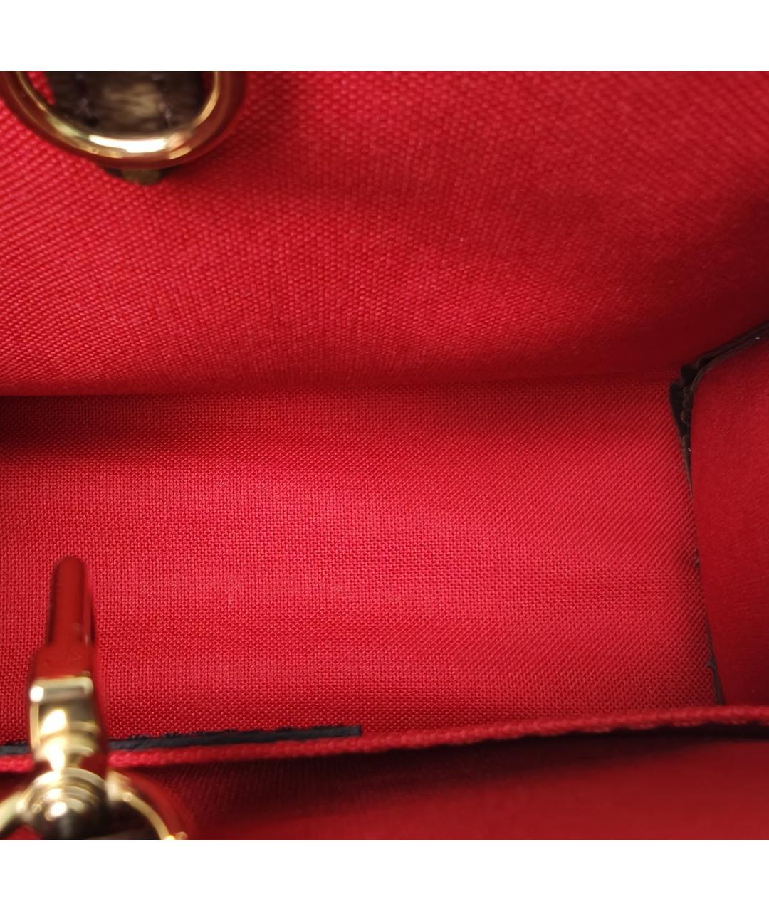 LOUIS VUITTON Коричневая сумка с короткими ручками, фото 7