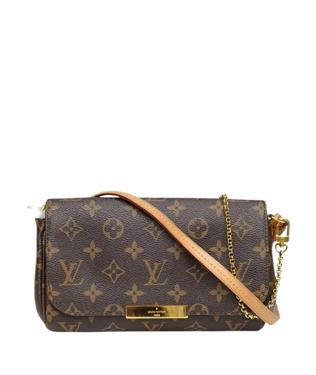 LOUIS VUITTON Коричневая сумка через плечо, фото 1