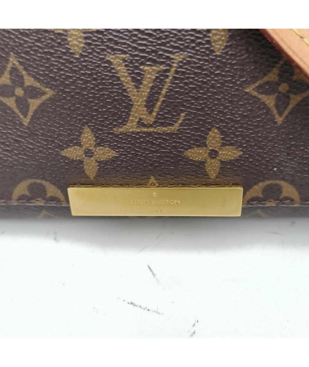 LOUIS VUITTON Коричневая сумка через плечо, фото 7