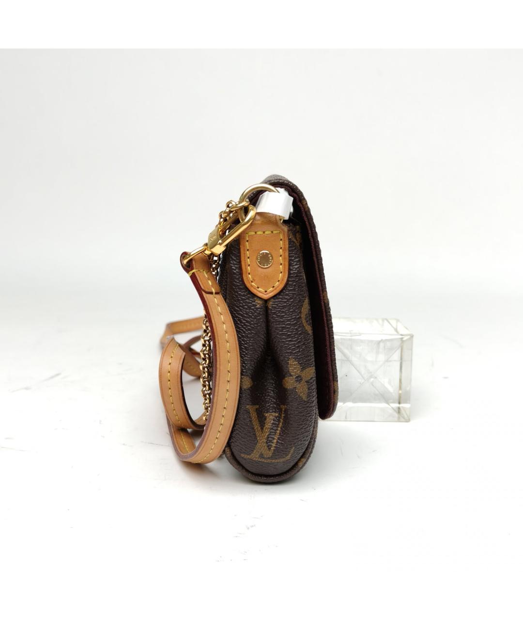 LOUIS VUITTON Коричневая сумка через плечо, фото 5