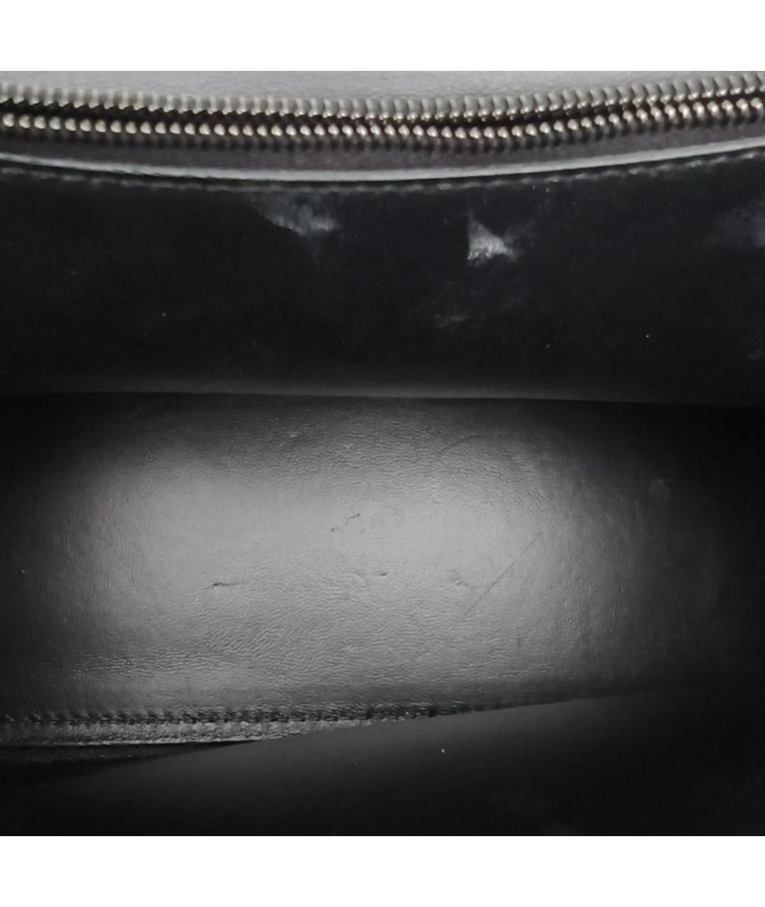 BALENCIAGA Черная кожаная сумка через плечо, фото 7
