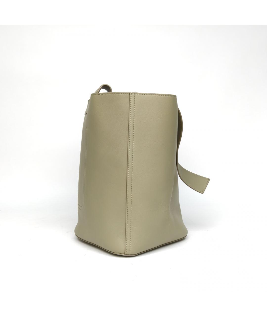 LOEWE Зеленая кожаная сумка через плечо, фото 5