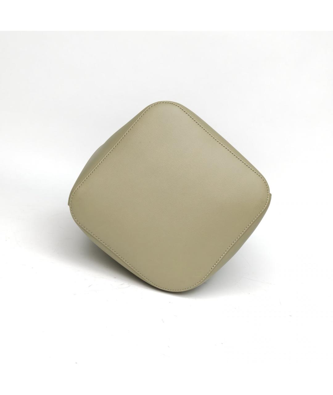 LOEWE Зеленая кожаная сумка через плечо, фото 6