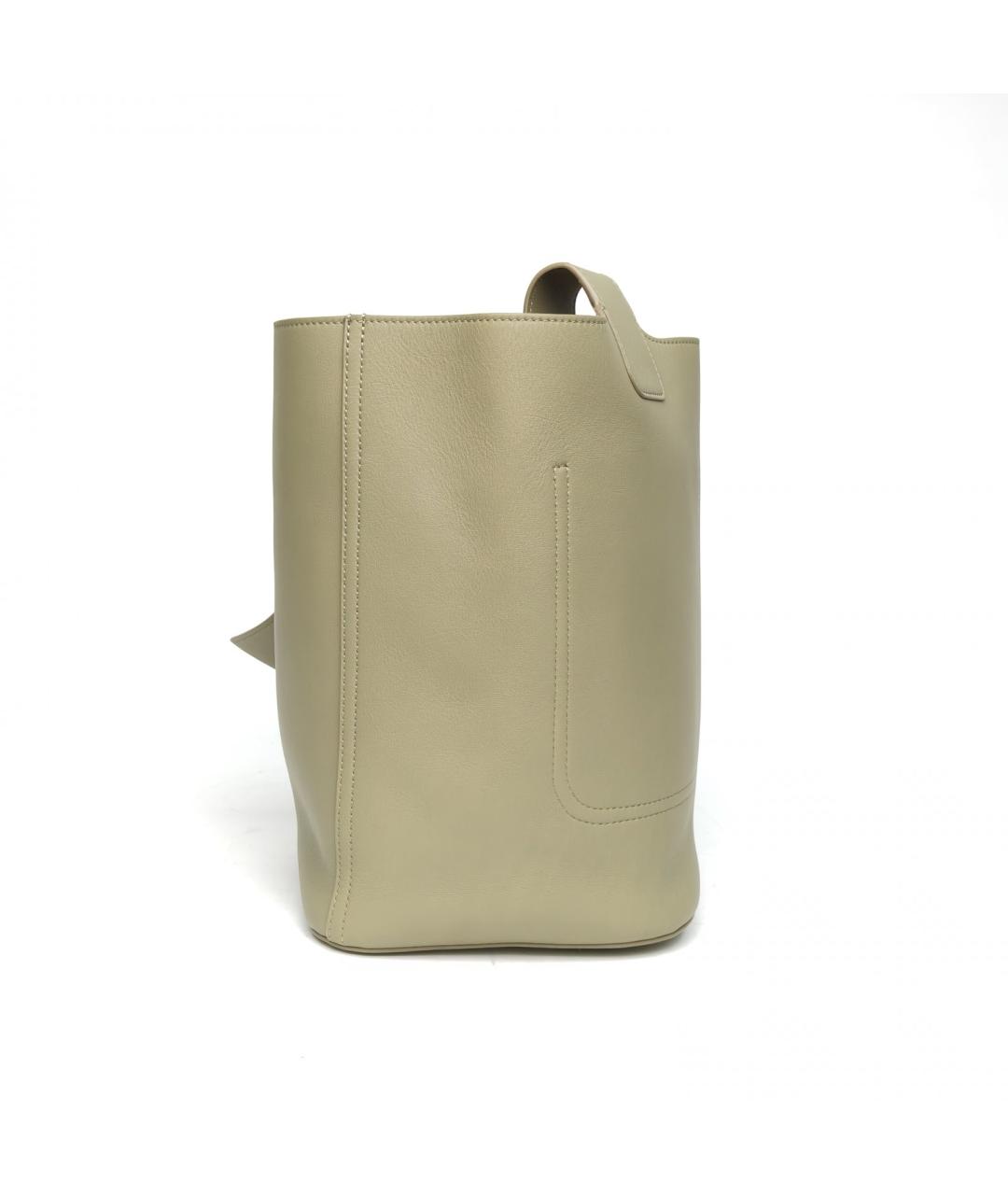 LOEWE Зеленая кожаная сумка через плечо, фото 3