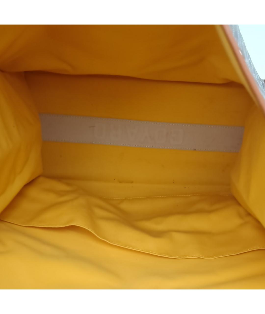 GOYARD Коричневый рюкзак, фото 7