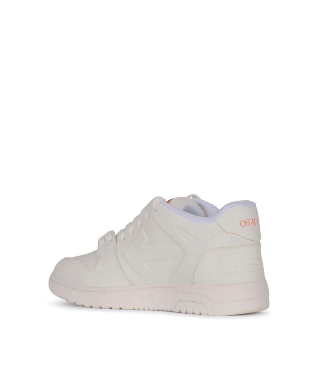 OFF-WHITE Белые низкие кроссовки / кеды, фото 3