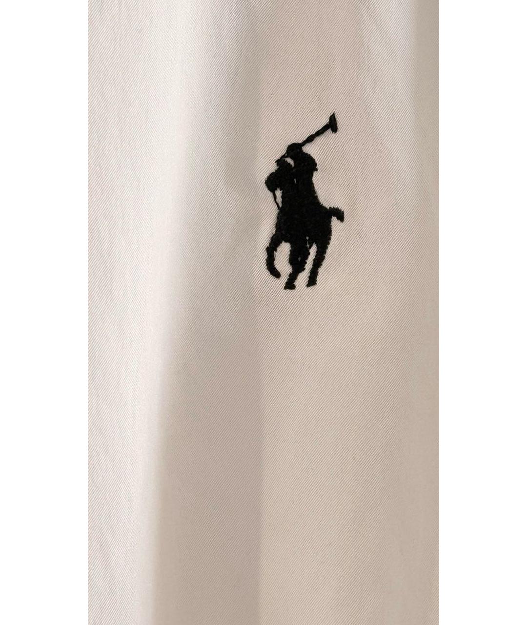 POLO RALPH LAUREN Белая полиэстеровая куртка, фото 6