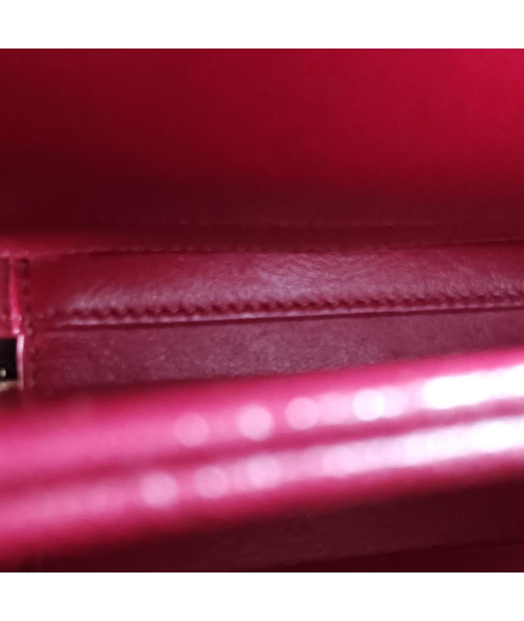 CHANEL Черная кожаная сумка с короткими ручками, фото 7