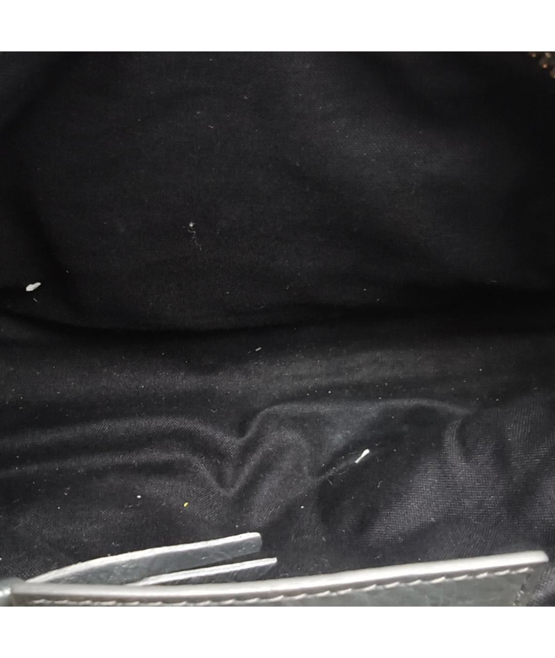 BALENCIAGA Антрацитовая кожаная сумка с короткими ручками, фото 7