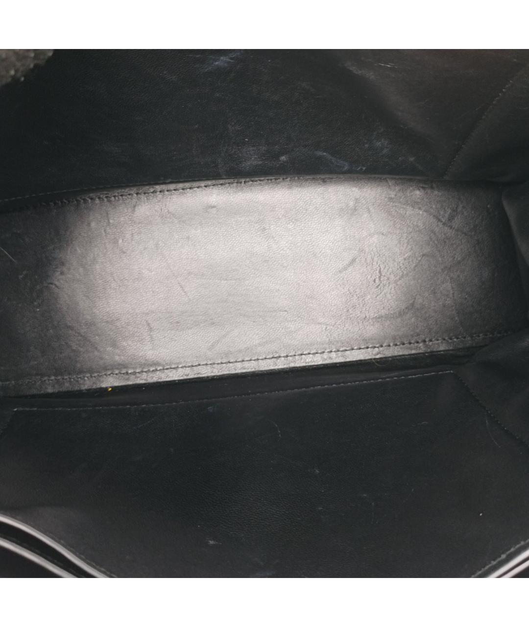 BALENCIAGA Черная кожаная сумка через плечо, фото 8