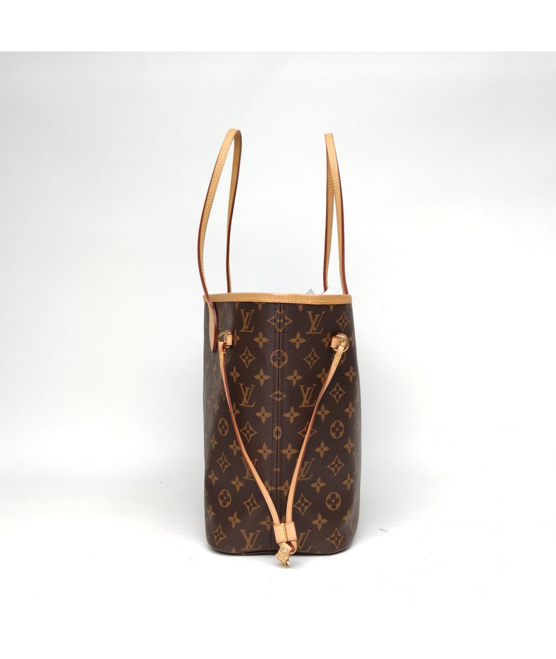 LOUIS VUITTON Коричневая сумка тоут, фото 3