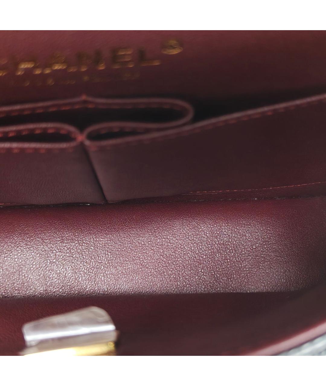 CHANEL Черная кожаная сумка через плечо, фото 7