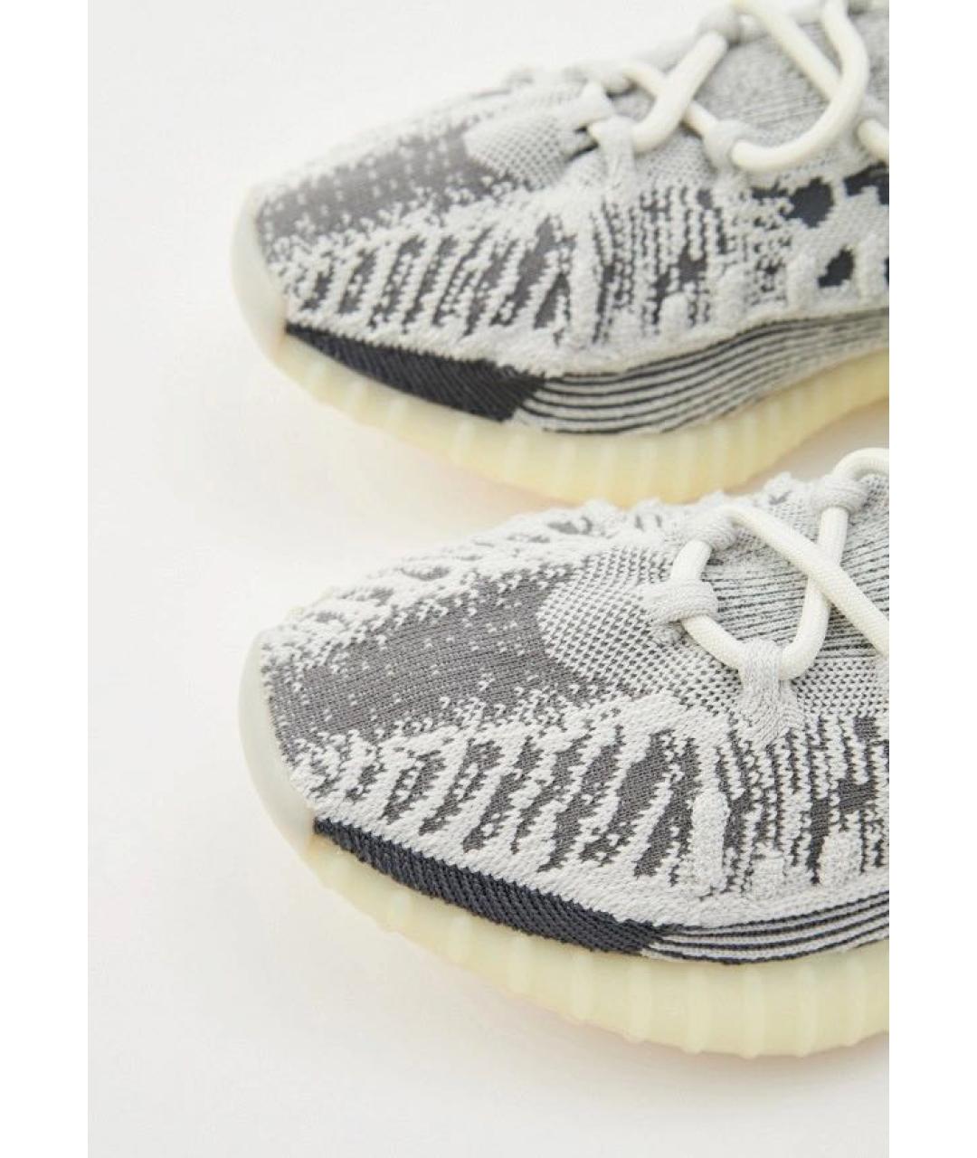 ADIDAS YEEZY Белые текстильные кроссовки, фото 8