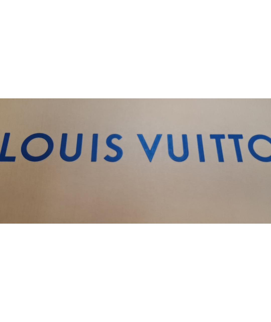 LOUIS VUITTON Черная кожаная сумка тоут, фото 9