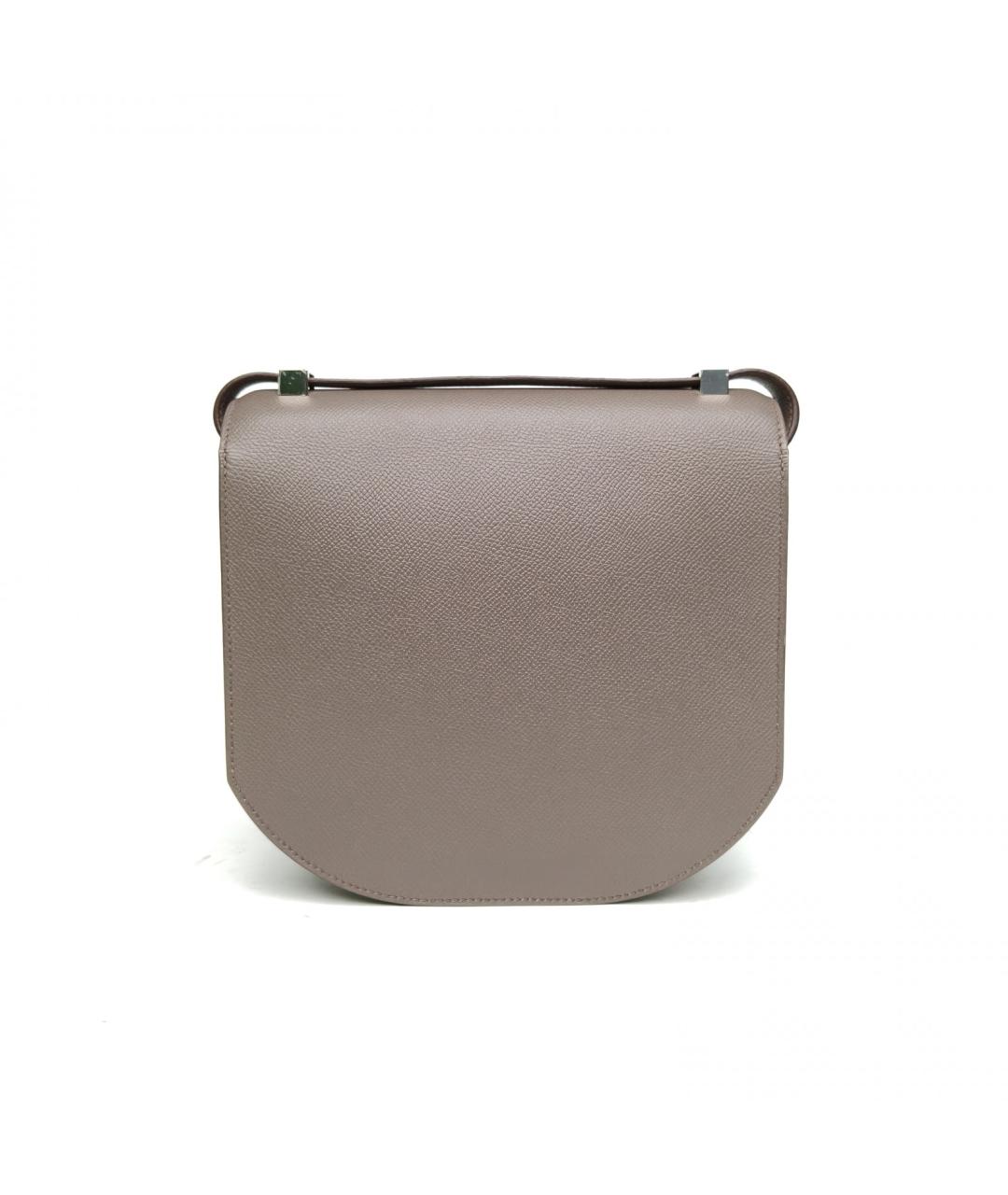 HERMES Синяя кожаная сумка через плечо, фото 6