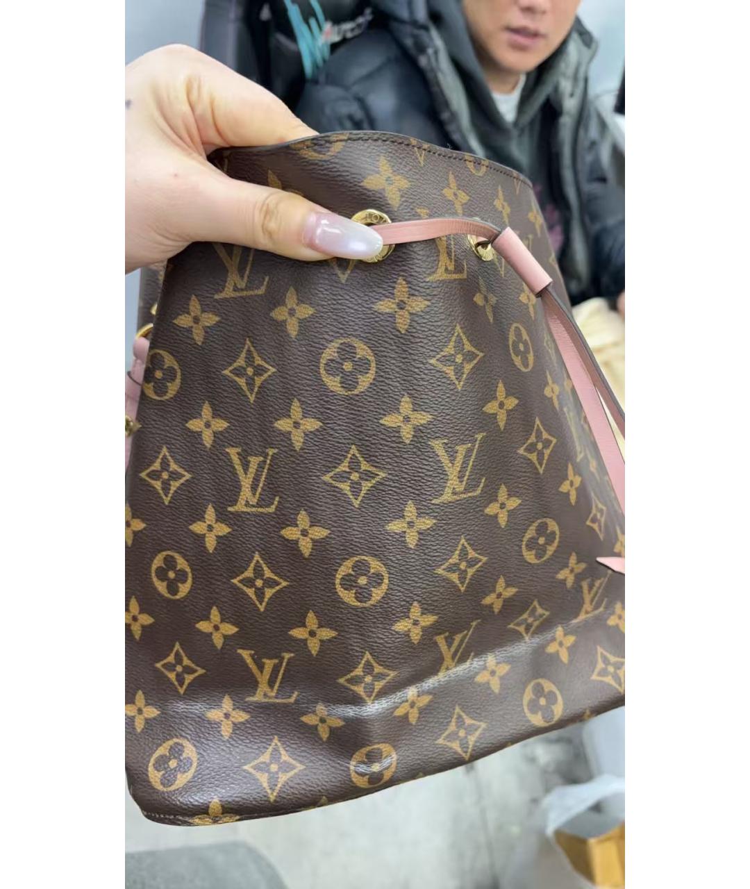 LOUIS VUITTON Коричневая сумка через плечо, фото 9