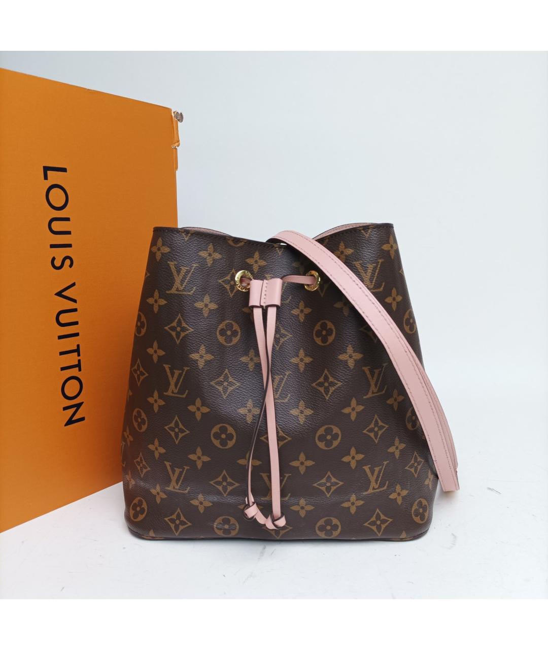 LOUIS VUITTON Коричневая сумка через плечо, фото 8