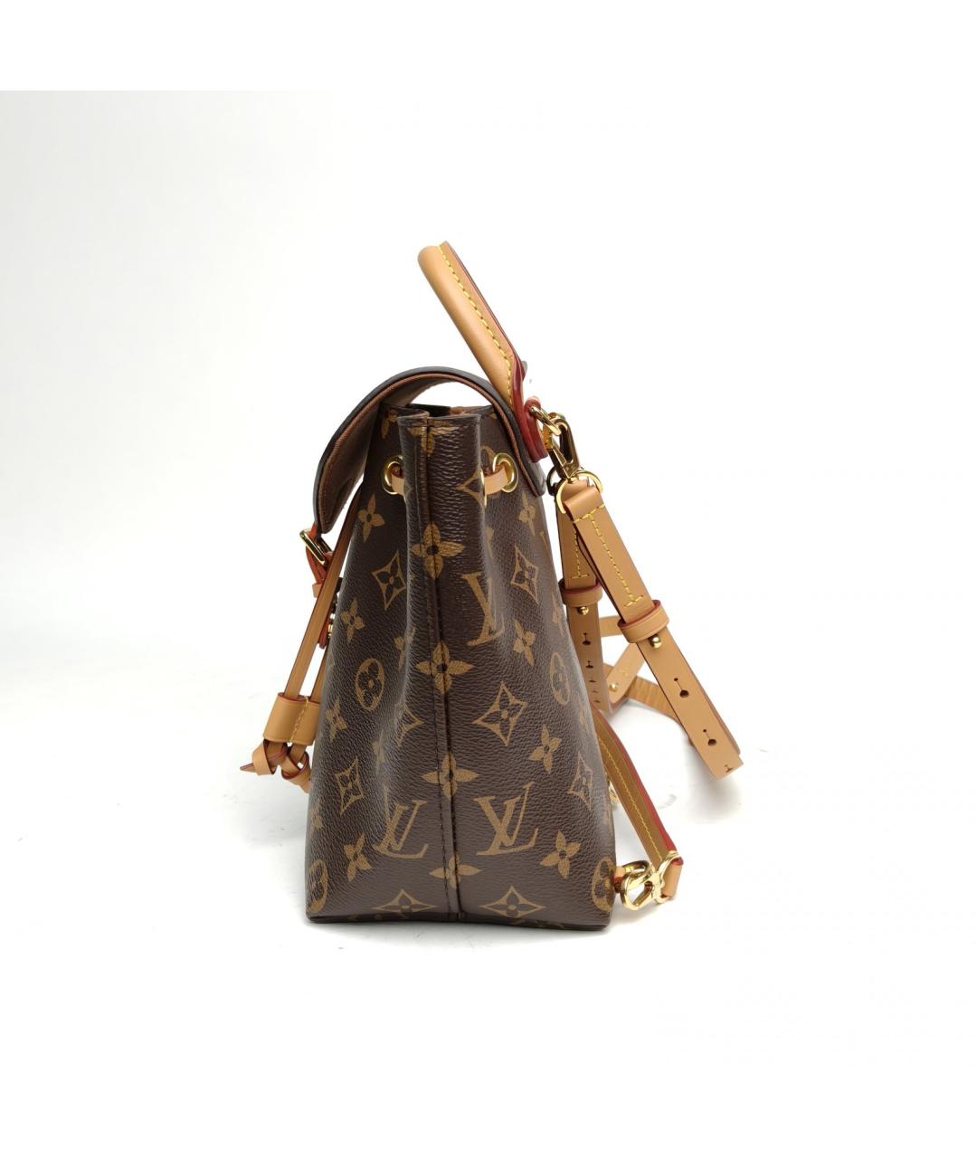 LOUIS VUITTON Коричневый рюкзак, фото 3