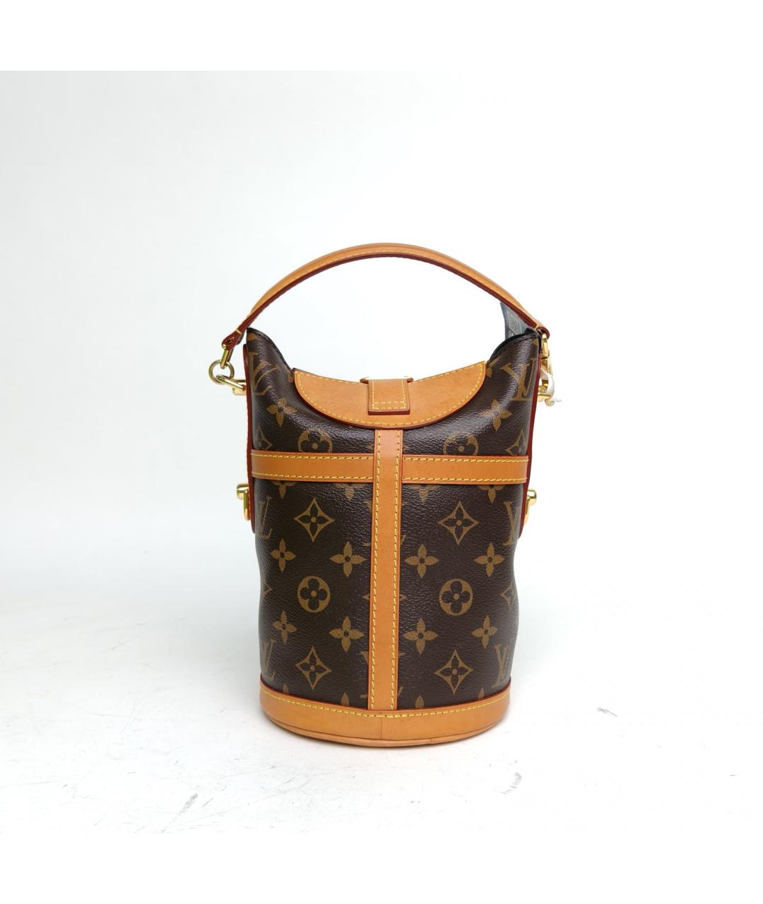 LOUIS VUITTON Коричневая сумка с короткими ручками, фото 4